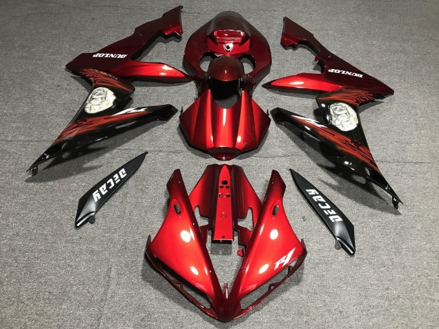 Discount 2004-2006 Red Matte Black Yamaha YZF 1000 R1 Motorcycle Fairing Canada