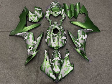 Discount 2004-2006 Green White Grey Camouflage Yamaha YZF 1000 R1 Motorcycle Fairings Canada
