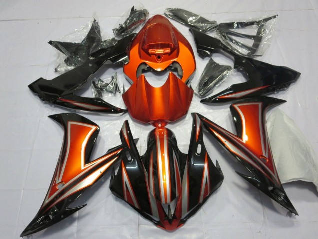Discount 2004-2006 Orange Glossy Black Yamaha YZF 1000 R1 Motorcycle Fairings Canada
