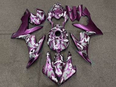 Discount 2004-2006 Light Purple White Grey Camouflage Yamaha YZF 1000 R1 Motorcycle Fairings Canada