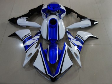 Discount 2004-2006 White Blue Black Yamaha YZF 1000 R1 Motorcycle Fairings Canada