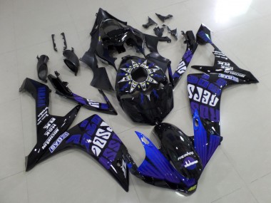 Discount 2007-2008 Black Blue Purple White Rossi Yamaha YZF 1000 R1 Motorcycle Fairings Canada