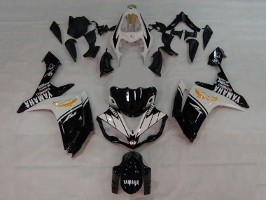 Discount 2007-2008 White Black Orange Dolphin Yamaha YZF 1000 R1 Motorcycle Fairings Canada