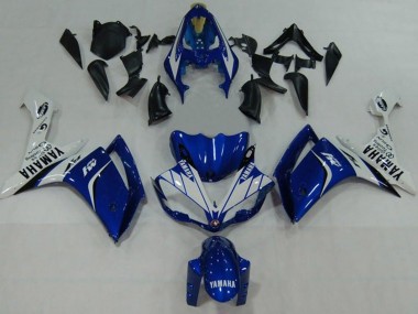 Discount 2007-2008 Blue White Black M1 Yamaha YZF 1000 R1 Motorcycle Fairings Canada