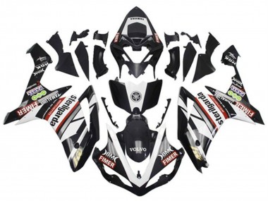 Discount 2007-2008 White Red Black Volvo Fimer Yamalube Sterilgarda Yamaha YZF 1000 R1 Motorcycle Fairings Canada