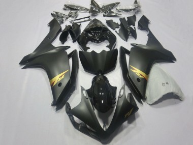 Discount 2007-2008 Glossy Black Matte Black Gold Decal Yamaha YZF 1000 R1 Motorcycle Fairings Canada