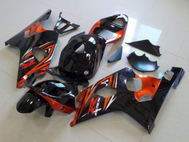 Discount 2004-2005 Glossy Black Orange Suzuki GSXR 600 / GSXR 750 Motorcycle Fairings Canada