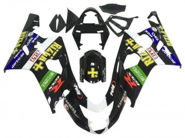 Discount 2004-2005 Glossy Black Blue Green Yellow Rizla Suzuki GSXR 600 / GSXR 750 Motorcycle Fairings Canada