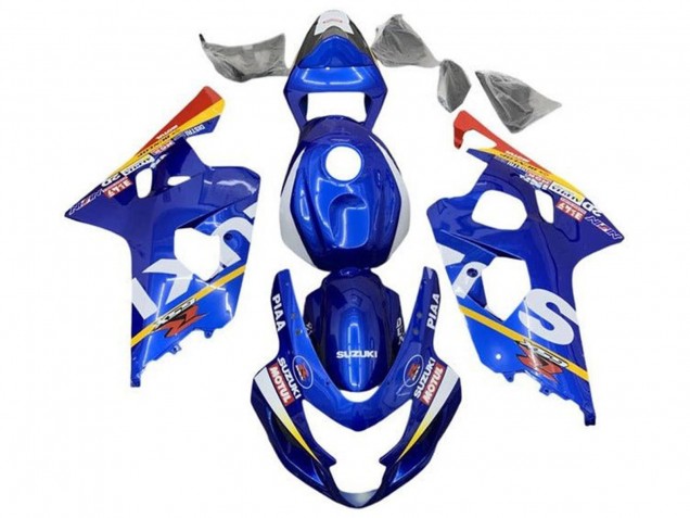 Discount 2004-2005 Blue White Yellow Red Suzuki GSXR 600 / GSXR 750 Motorcycle Fairings Canada
