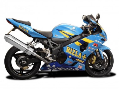 Discount 2004-2005 Light Blue Yellow Rizla Motul Suzuki GSXR 600 / GSXR 750 Motorcycle Fairings Canada