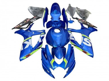 Discount 2006-2007 Blue White Green Suzuki GSXR 600 / GSXR 750 Motorcycle Fairings Canada