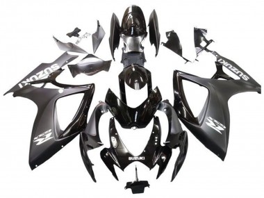 Discount 2006-2007 Matte Black Glossy Black White Suzuki GSXR 600 / GSXR 750 Motorcycle Fairings Canada