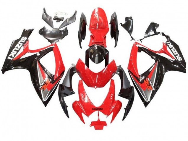 Discount 2006-2007 Red Grey Glossy Black Suzuki GSXR 600 / GSXR 750 Motorcycle Fairings Canada