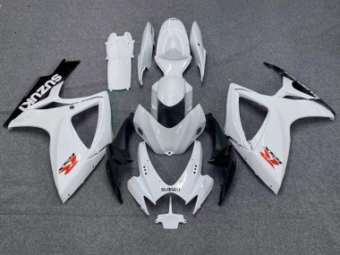 Discount 2006-2007 White Black Red Suzuki GSXR 600 / GSXR 750 Motorcycle Fairings Canada