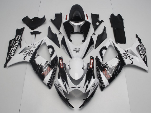 Discount 2006-2007 White Black Red Corona Extra Motul Alstare Suzuki GSXR 600 / GSXR 750 Motorcycle Fairings Canada
