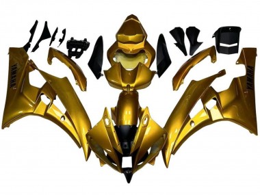 Discount 2006-2007 Gold Yamaha YZF R6 Motorcycle Fairings Canada