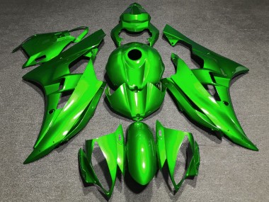 Discount 2006-2007 Green Yamaha YZF R6 Motorcycle Fairings Canada