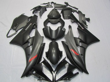 Discount 2006-2007 Matte Black Red Decals Yamaha YZF R6 Motorcycle Fairings Canada