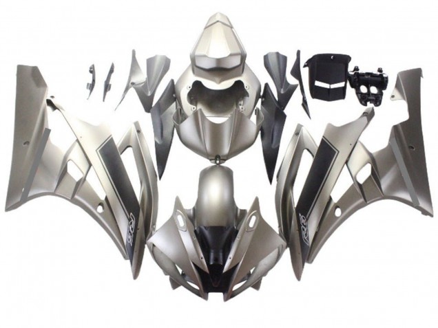 Discount 2006-2007 Silver Grey Yamaha YZF R6 Motorcycle Fairings Canada
