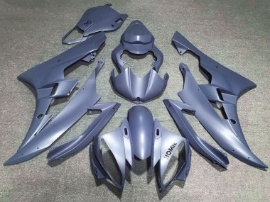 Discount 2006-2007 Matte Silver Blue Yamaha YZF R6 Motorcycle Fairings Canada