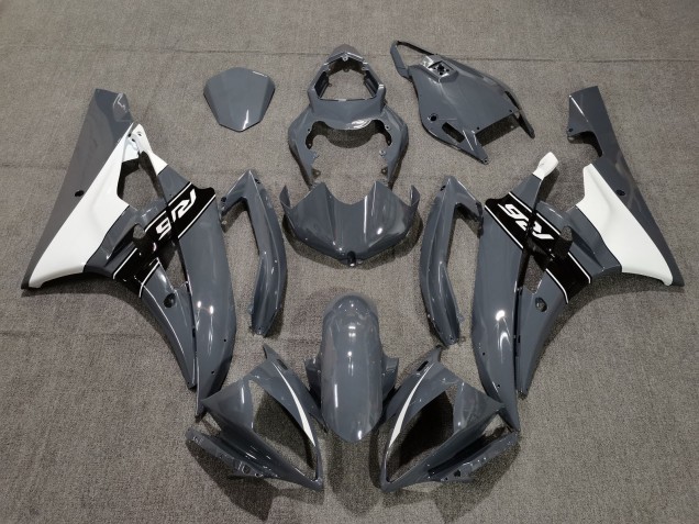 Discount 2006-2007 Nardo Grey White Black Yamaha YZF R6 Motorcycle Fairings Canada