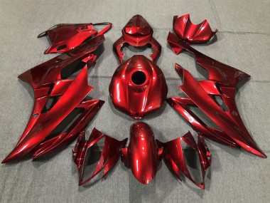 Discount 2006-2007 Red Yamaha YZF R6 Motorcycle Fairings Canada
