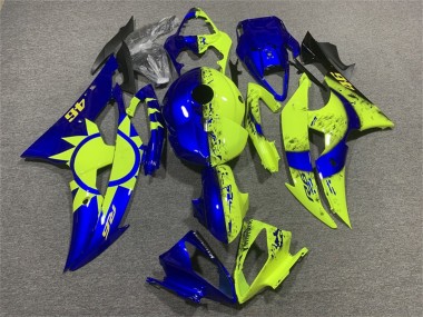 Discount 2008-2016 Blue Neon Yellow 46 Yamaha YZF R6 Motorcycle Fairings Canada