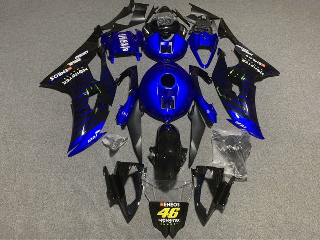 Discount 2008-2016 Blue Black ENEOS Monster 46 Yamaha YZF R6 Motorcycle Fairings Canada