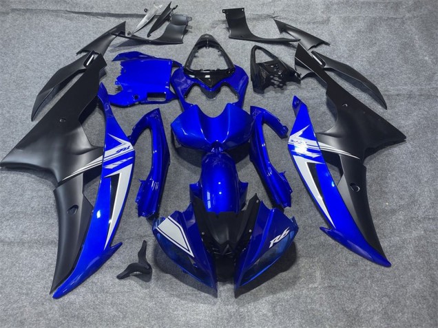 Discount 2008-2016 Blue White Matte Black Yamaha YZF R6 Motorcycle Fairings Canada