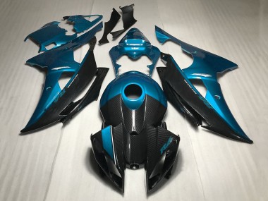 Discount 2008-2016 Blue Carbon Fiber Style Yamaha YZF R6 Motorcycle Fairings Canada