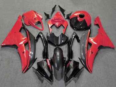 Discount 2008-2016 Red Black Carbon Fiber Style Yamaha YZF R6 Motorcycle Fairings Canada