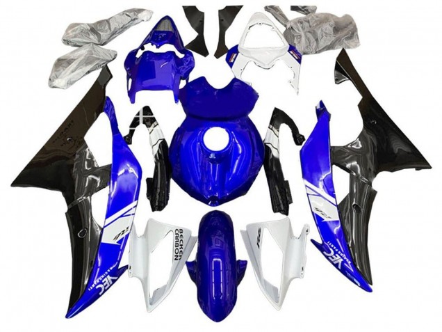 Discount 2008-2016 White Blue Glossy Black Yamaha YZF R6 Motorcycle Fairing Kits Canada