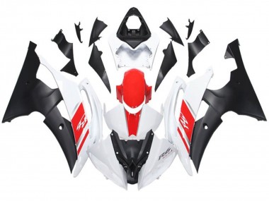 Discount 2008-2016 White Red Matte Black Yamaha YZF R6 Motorcycle Fairing Canada