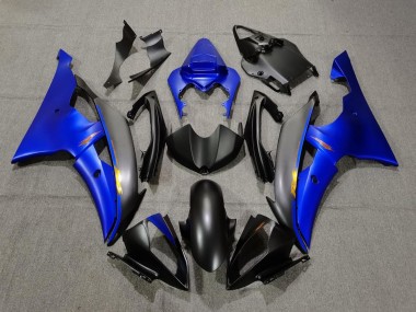 Discount 2008-2016 Blue Matte Black Yellow Decals Yamaha YZF R6 Motorcycle Fairings Canada