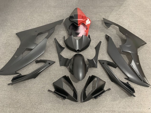 Discount 2008-2016 Red Matte Black Yamaha YZF R6 Motorcycle Fairings Canada