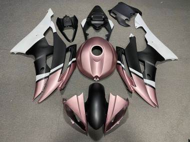 Discount 2008-2016 White Rose Gold Matte Black Yamaha YZF R6 Motorcycle Fairings Canada