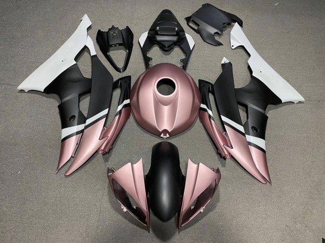 Discount 2008-2016 White Rose Gold Matte Black Yamaha YZF R6 Motorcycle Fairings Canada