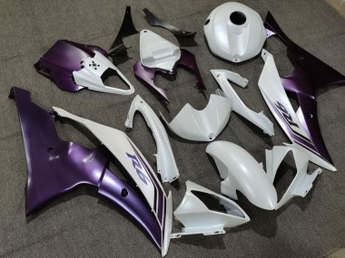 Discount 2008-2016 White Purple Yamaha YZF R6 Motorcycle Fairing Canada
