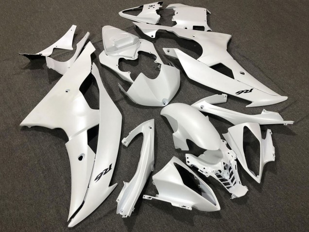 Discount 2008-2016 Pearl White Yamaha YZF R6 Motorcycle Fairings Canada