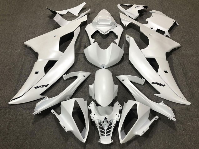 Discount 2008-2016 Pearl White Yamaha YZF R6 Motorcycle Fairings Canada