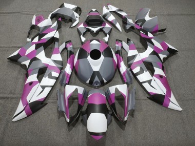 Discount 2008-2016 White Pink Grey Black Camouflage Yamaha YZF R6 Motorcycle Fairings Canada