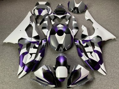 Discount 2008-2016 White Purple Grey Black Camouflage Yamaha YZF R6 Motorcycle Fairings Canada