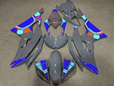 Discount 2008-2016 Nardo Grey Blue Color Wheel Yamaha YZF R6 Motorcycle Fairings Canada