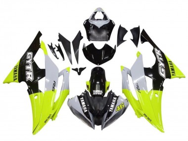 Discount 2008-2016 White Green Glossy Black GYTR Yamaha YZF R6 Motorcycle Fairings Canada