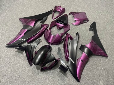 Discount 2008-2016 Purple Matte Black Yamaha YZF R6 Motorcycle Fairings Canada