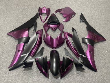 Discount 2008-2016 Purple Matte Black Yamaha YZF R6 Motorcycle Fairings Canada
