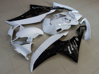 Discount 2008-2016 White Glossy Black Yamaha YZF R6 Motorcycle Fairings Canada
