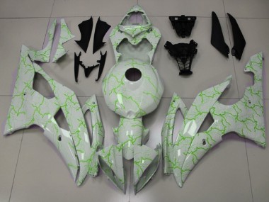Discount 2008-2016 White Green Lightning Yamaha YZF R6 Motorcycle Fairings Canada
