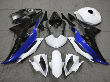 Discount 2008-2016 White Blue Glossy Black Yamaha YZF R6 Motorcycle Fairing Canada