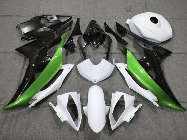 Discount 2008-2016 White Green Glossy Black Yamaha YZF R6 Motorcycle Fairings Canada